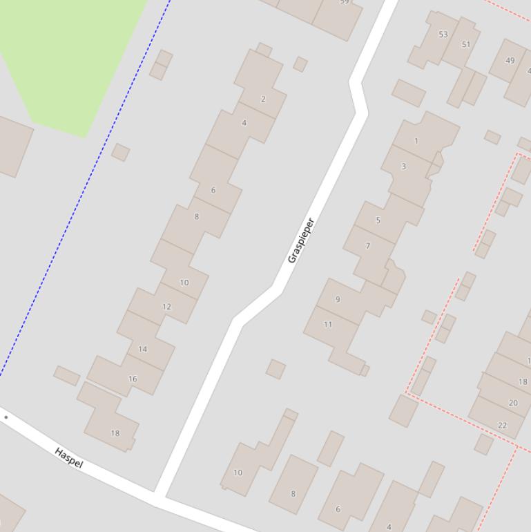 Kaart van  Graspieper.