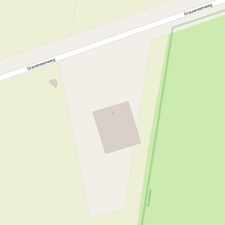 Kaart van de Grauwveenweg.