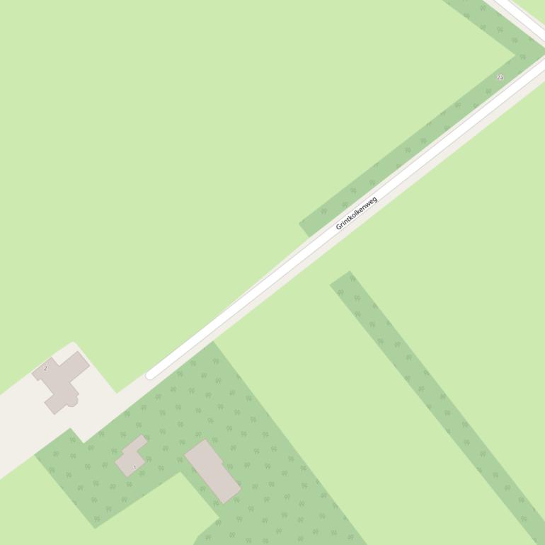 Kaart van de Grintkolkenweg.