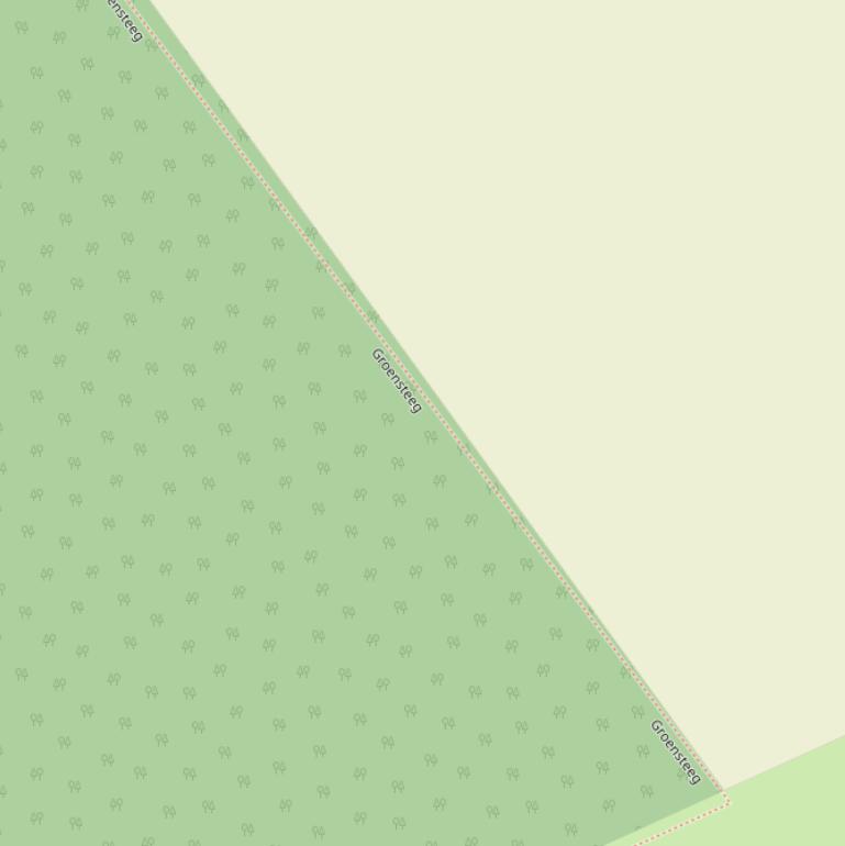 Kaart van  Groene Steeg.