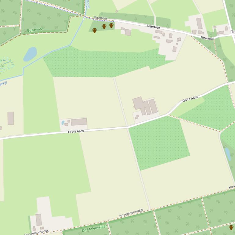 Kaart van  Grote Aard.