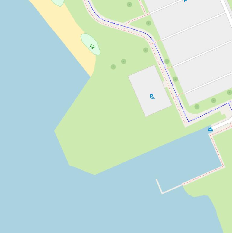 Kaart van  Grote Rietplas.