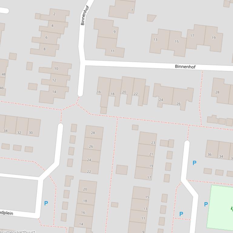 Kaart van de H W Tilanusstraat.