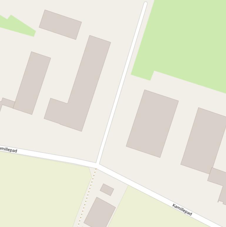 Kaart van de Haalweide.