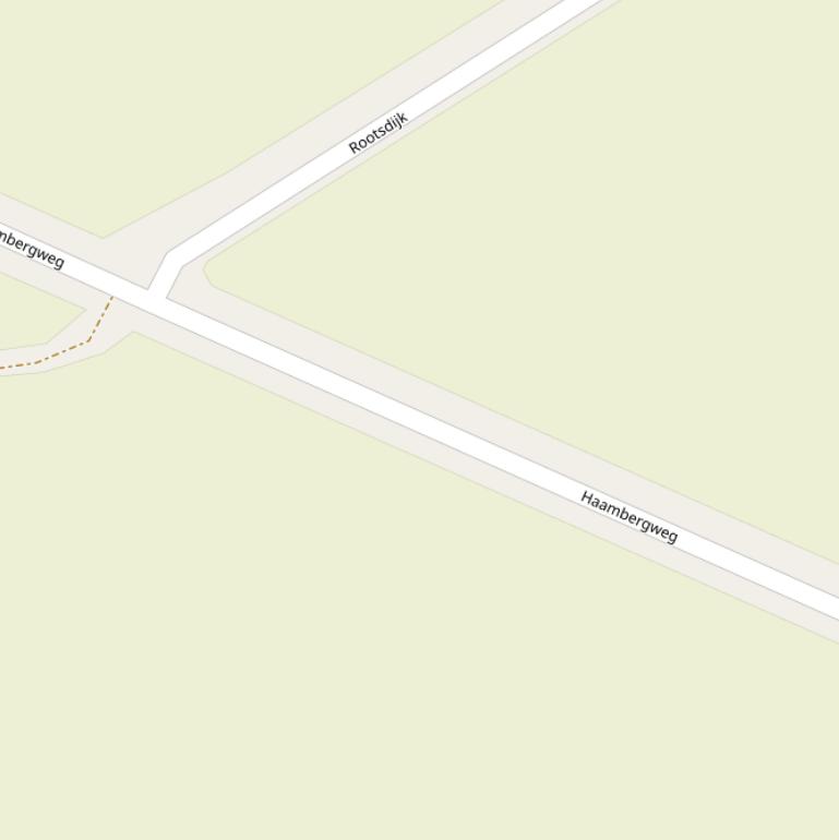 Kaart van de Haambergweg.