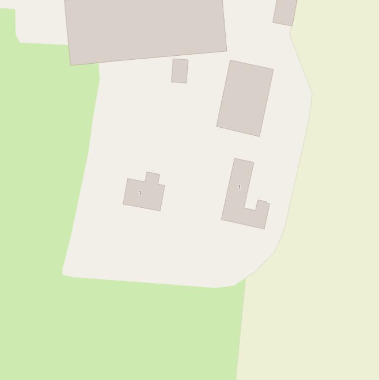 Kaart van de Haarbekkenweg.