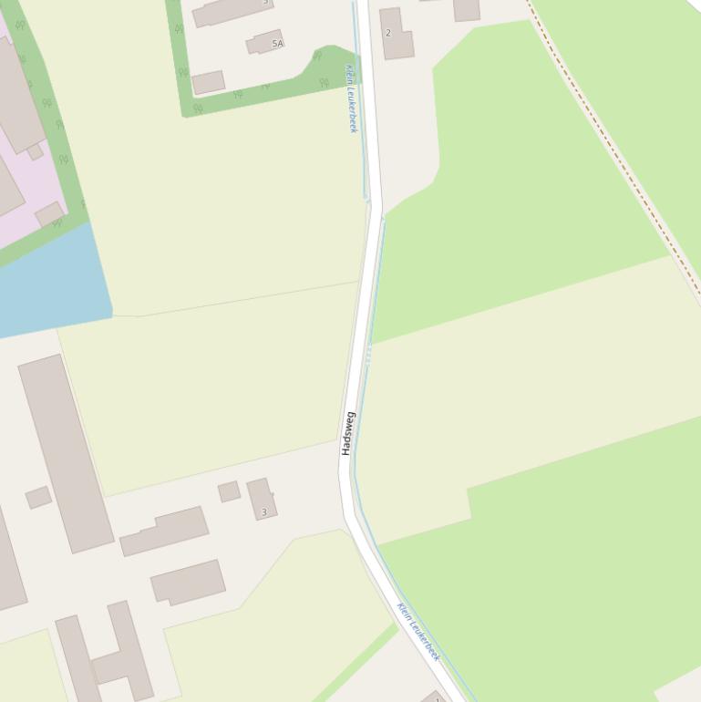 Kaart van de Hadsweg.