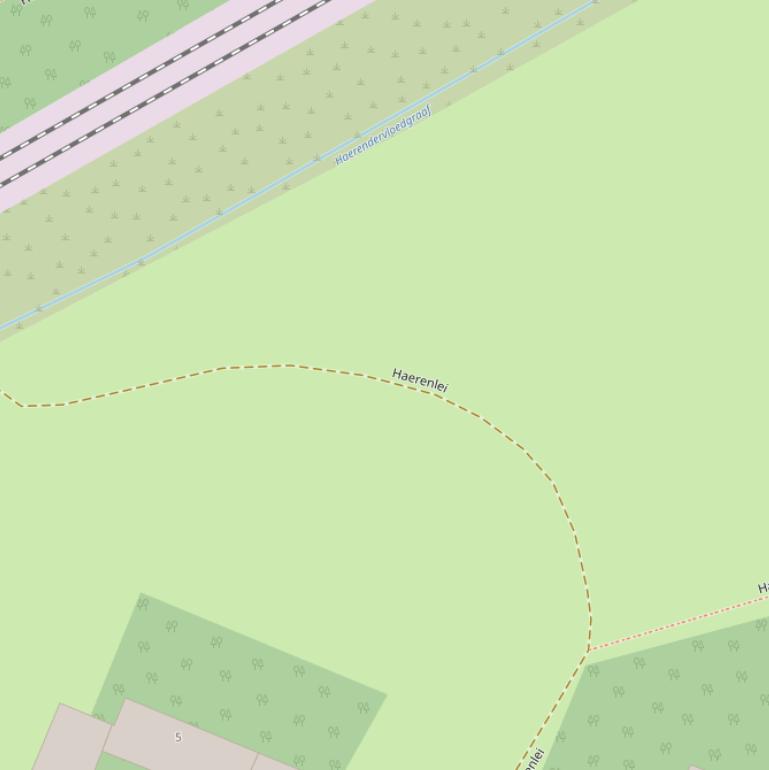 Kaart van  Haerenlei.