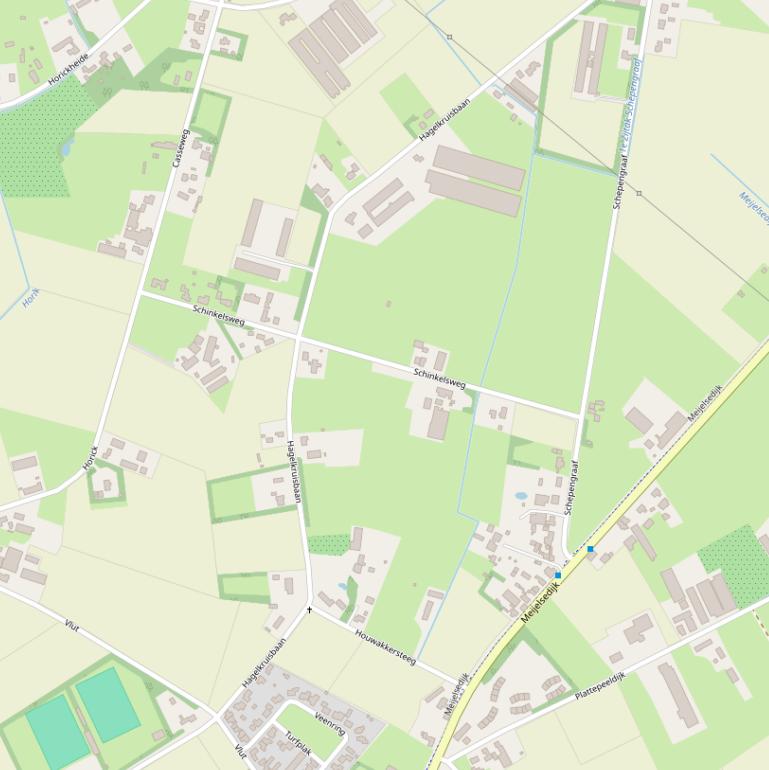 Kaart van  Hagelkruisbaan.