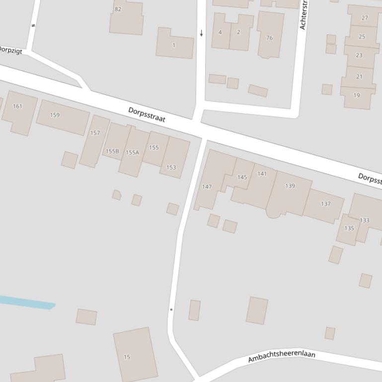 Kaart van  Hagenpreekgang.