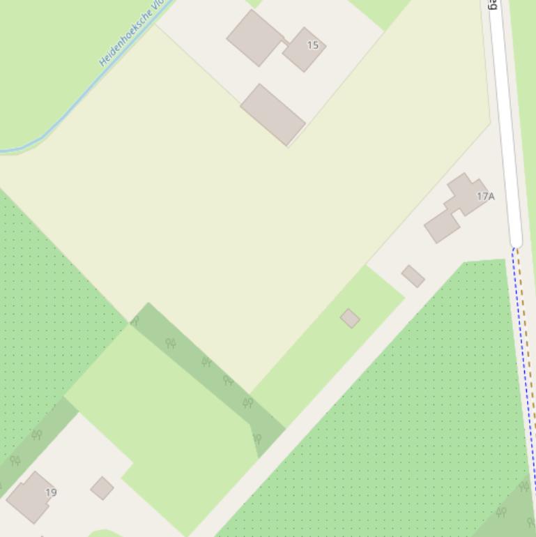 Kaart van de Haitinkweg.