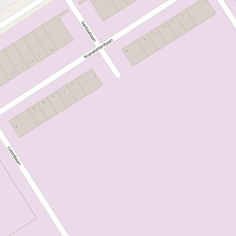 Kaart van  Hallebaan.