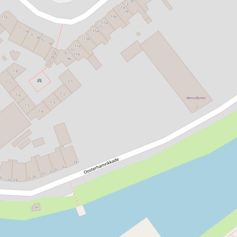 Kaart van de Hamrikhof.