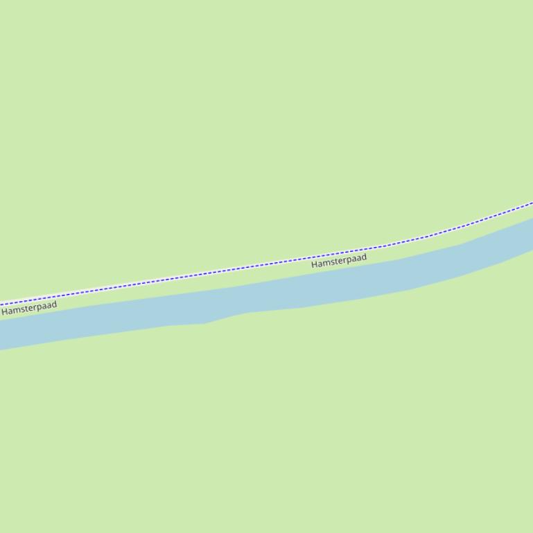 Kaart van  Hamsterpaad.