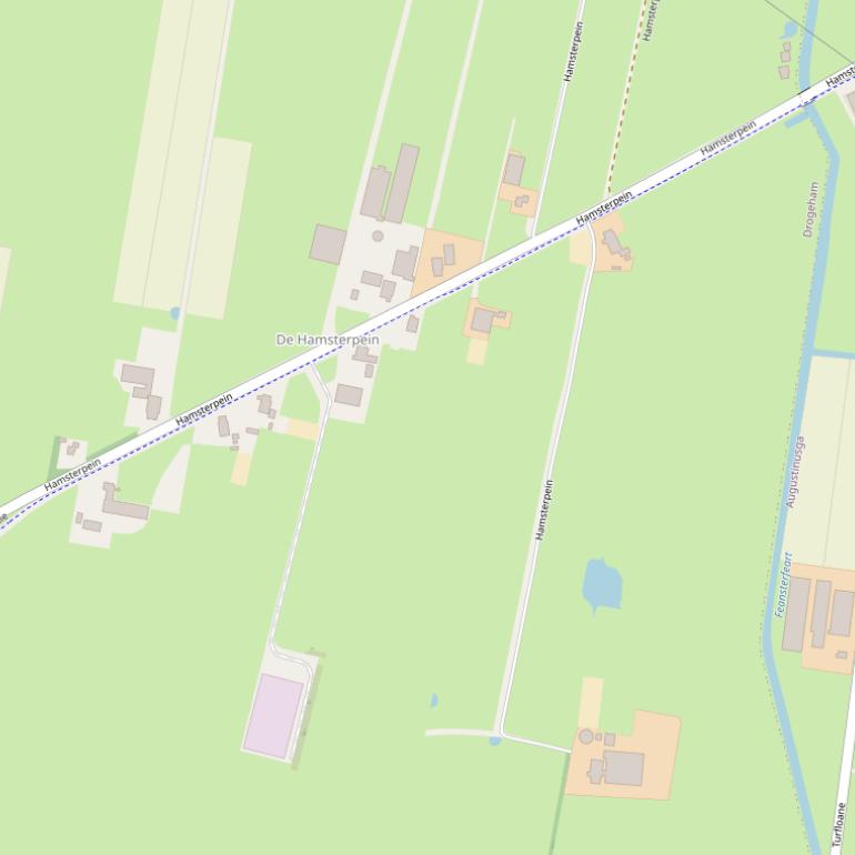 Kaart van  Hamsterpein.