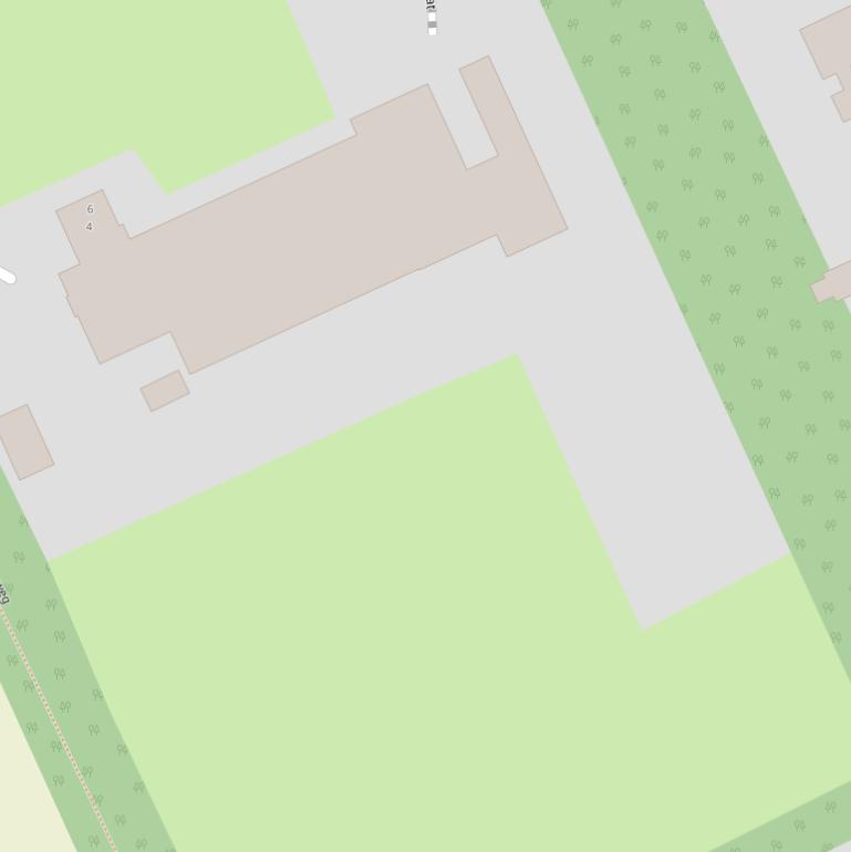 Kaart van de Harm Ellensstraat.