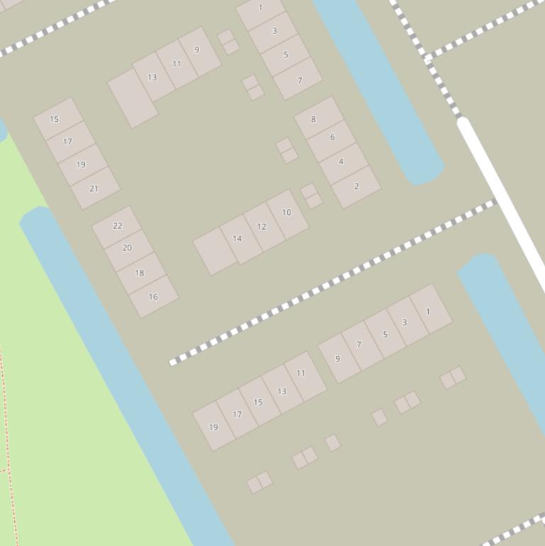 Kaart van  Harmen Abmaweg.