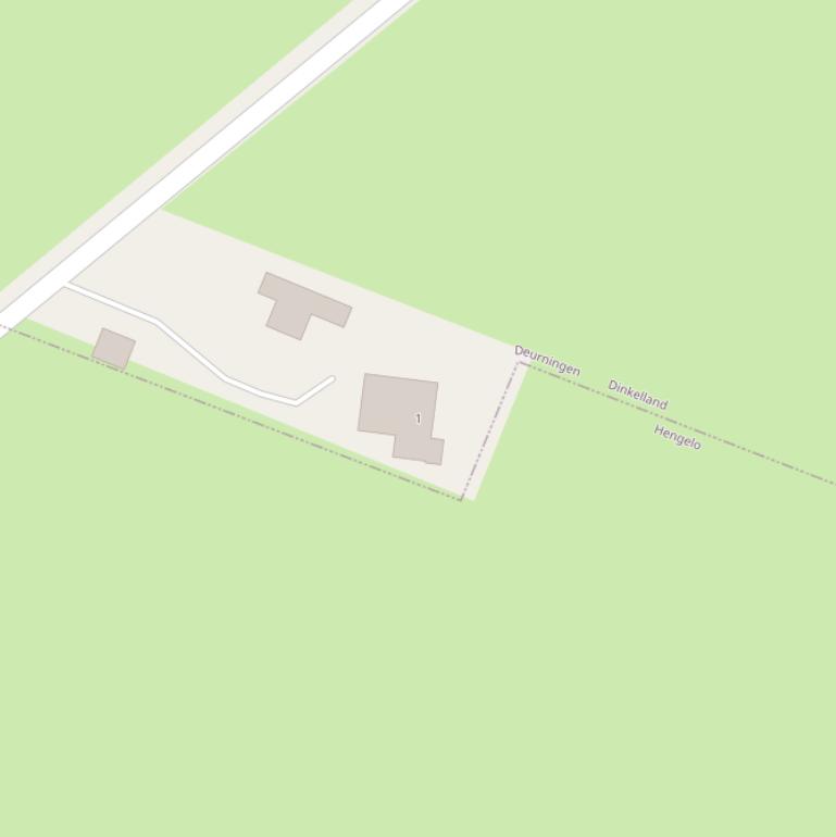 Kaart van de Hasseloseschoolweg.