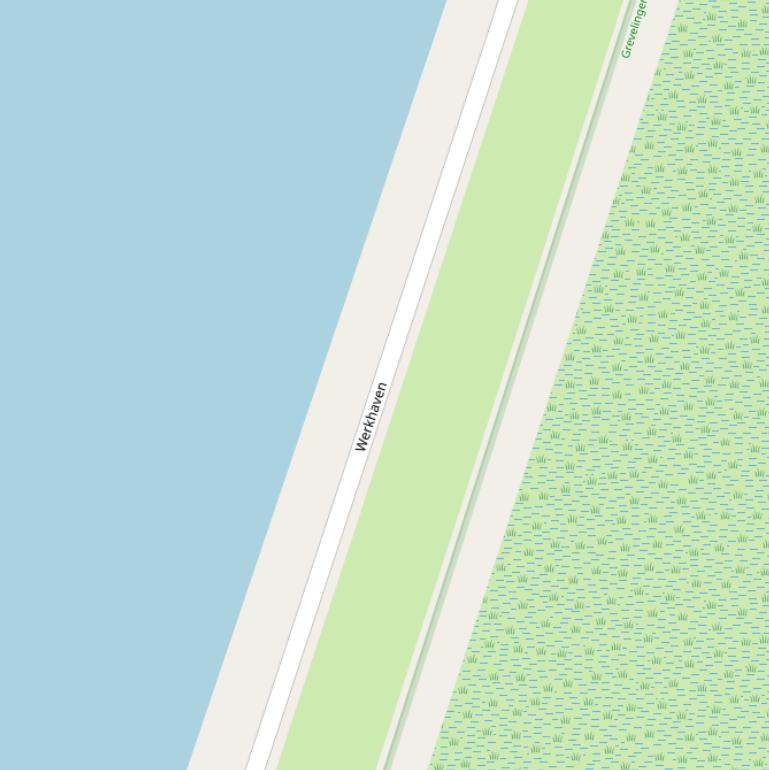 Kaart van  Haven Zonnemaire.