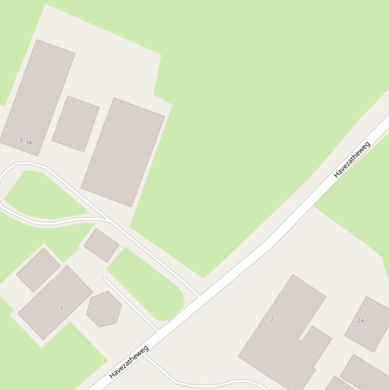 Kaart van de Havezatheweg.