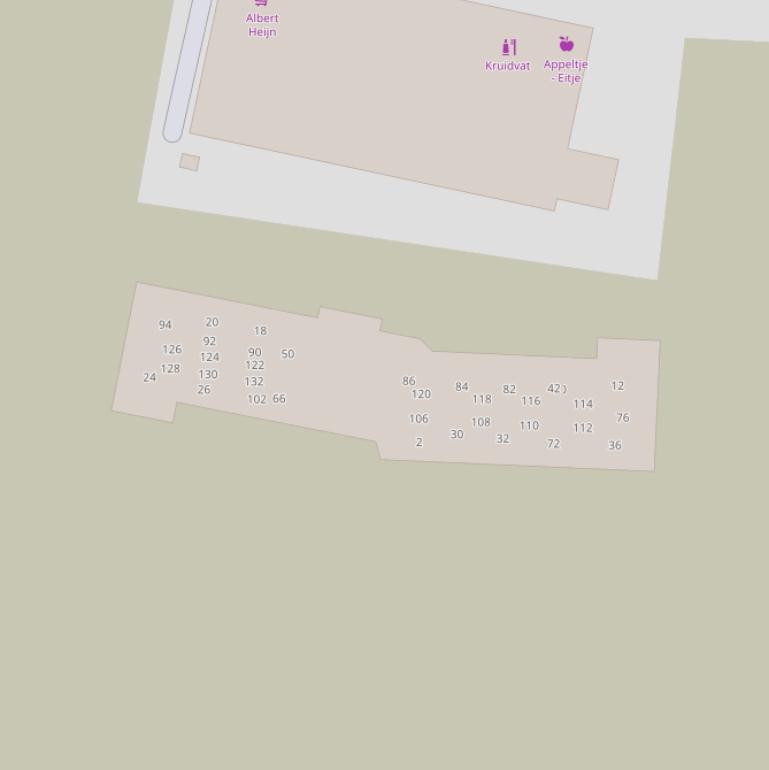 Kaart van het Hazenpark.