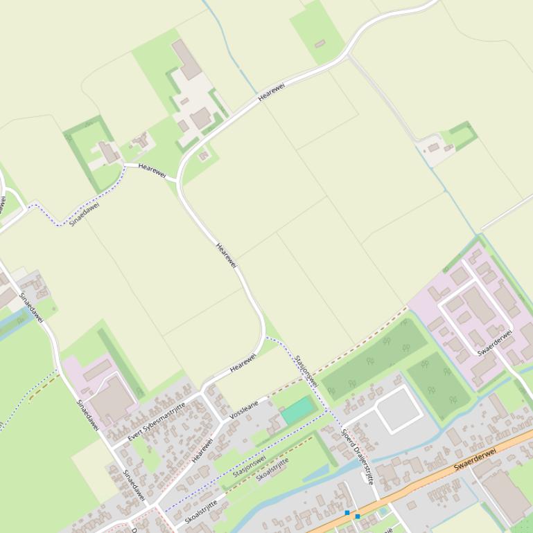 Kaart van  Hearewei.