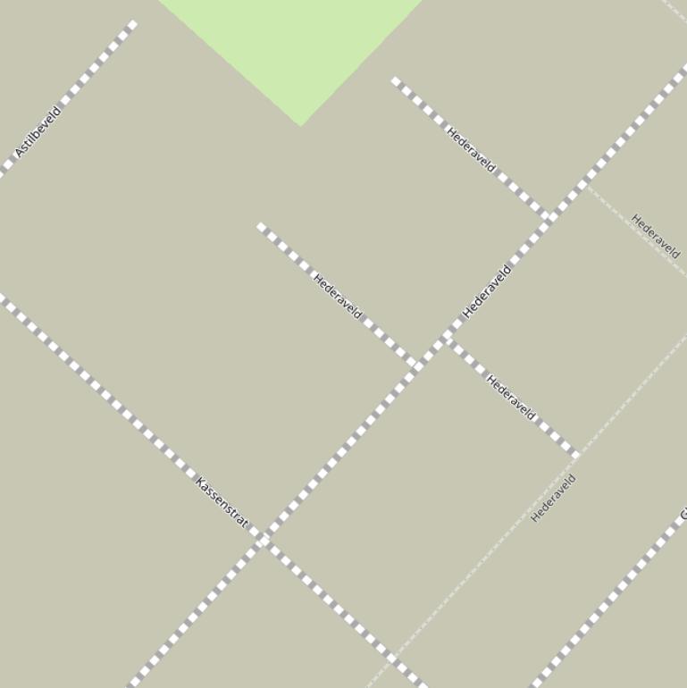 Kaart van het Hederaveld.