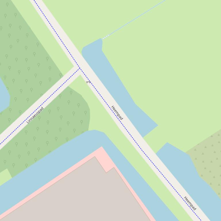 Kaart van het Heempad.