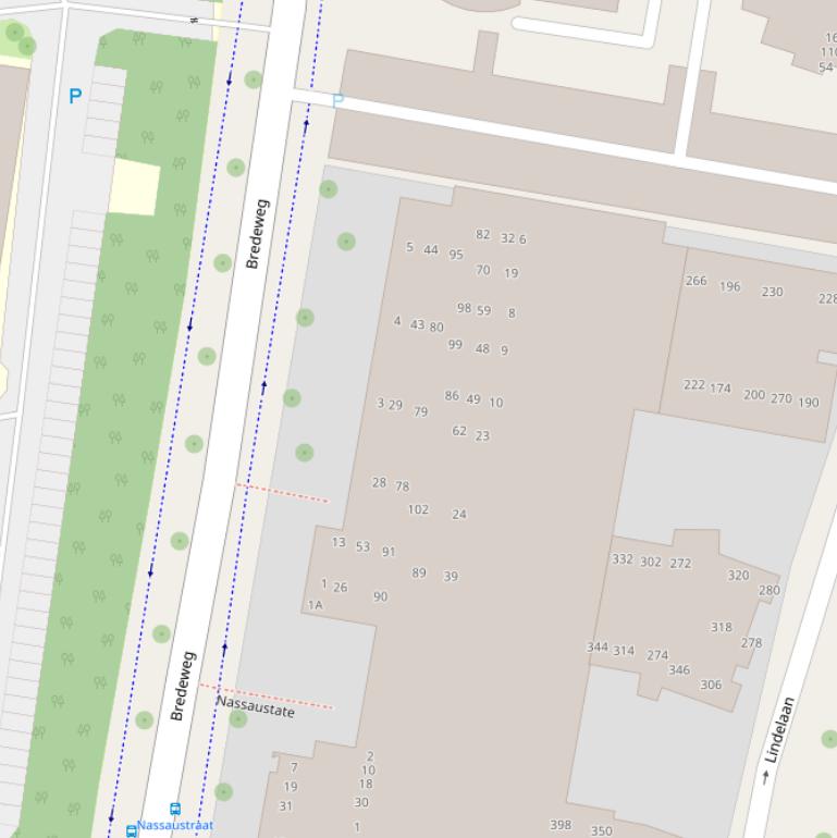 Kaart van  Heerbaan Breywegh.