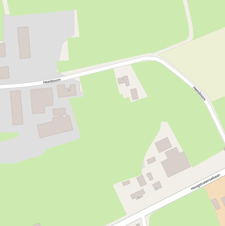 Kaart van  Heesboom.