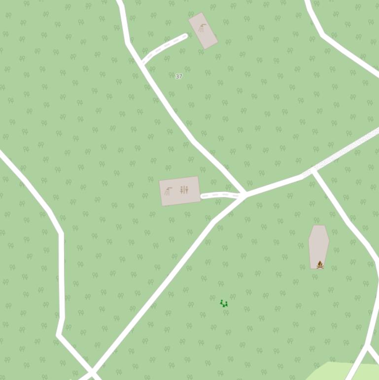 Kaart van de Heideweg.