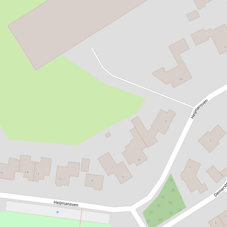 Kaart van  Heijmansven.