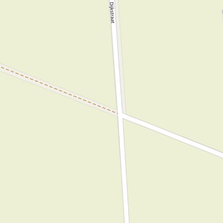 Kaart van de Hellegatweg.