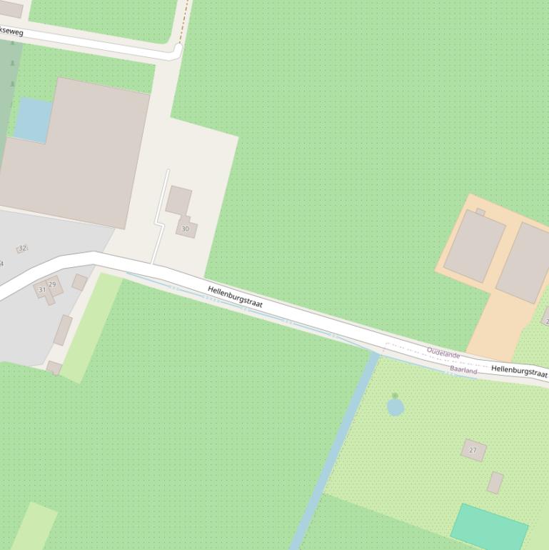 Kaart van de Hellenburgstraat.