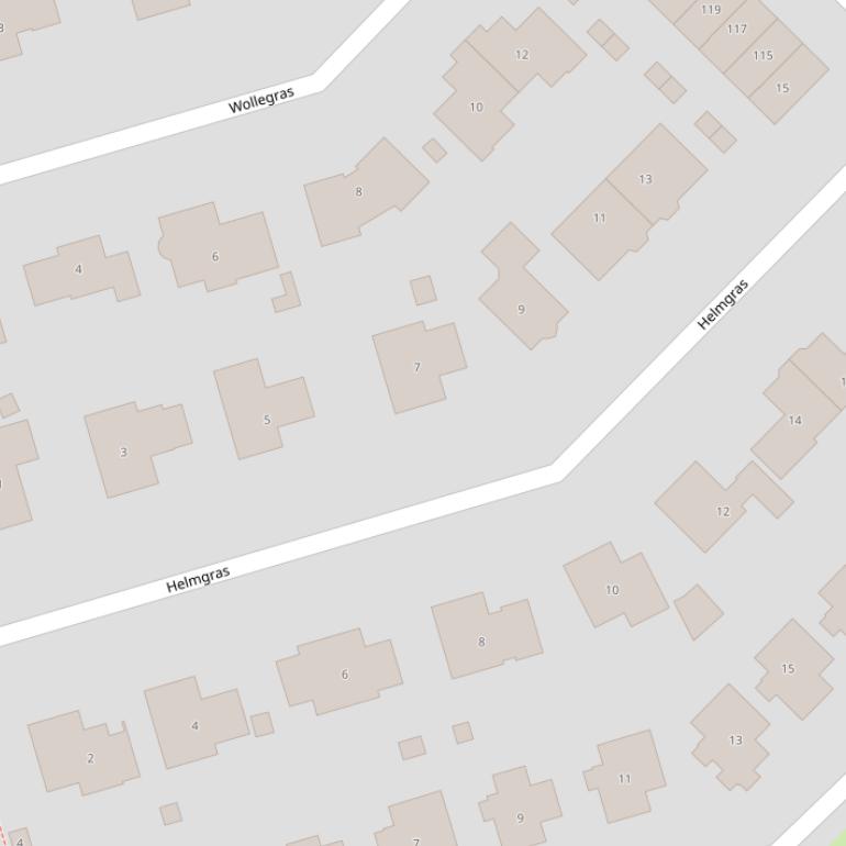 Kaart van  Helmgras.