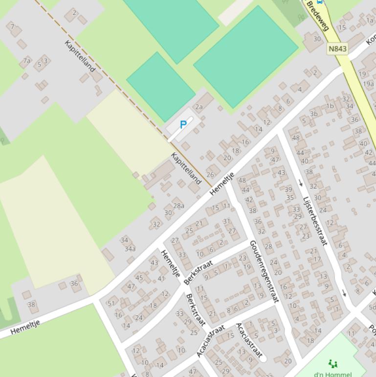 Kaart van  Hemeltje.