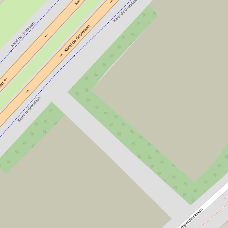 Kaart van het Henriëtte Bosmanspad.