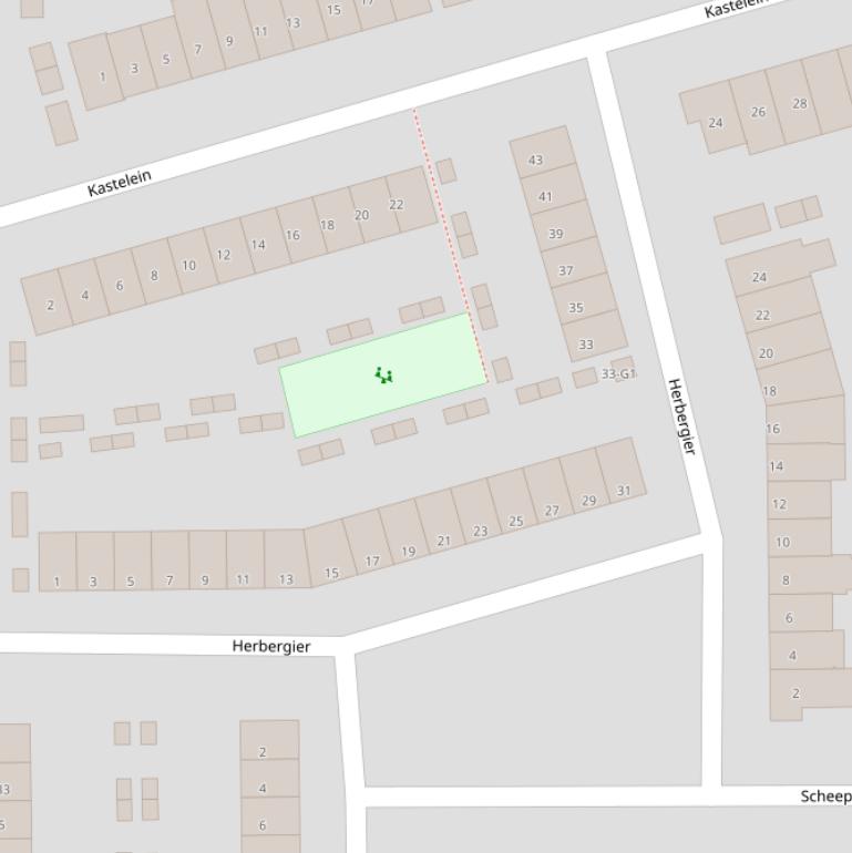 Kaart van  Herbergier.