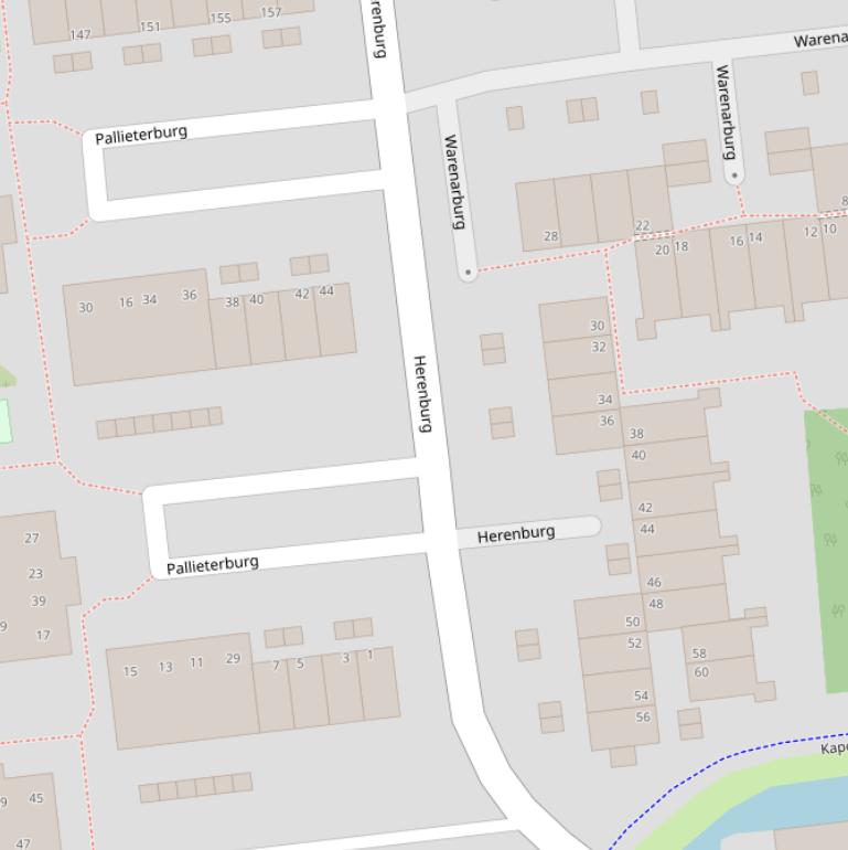 Kaart van  HERENBURG.