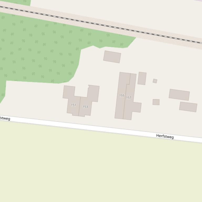 Kaart van de Herfstweg.