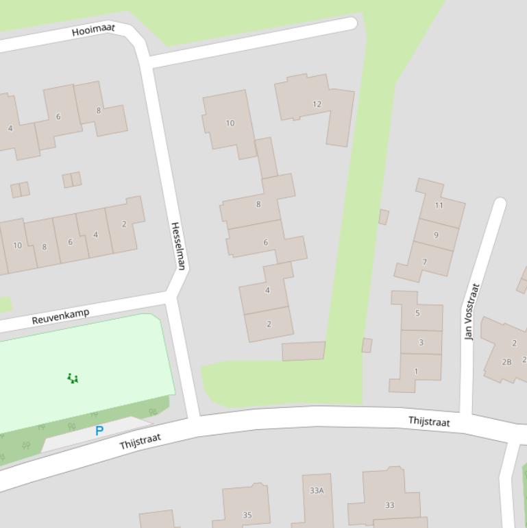 Kaart van  Hesselman.