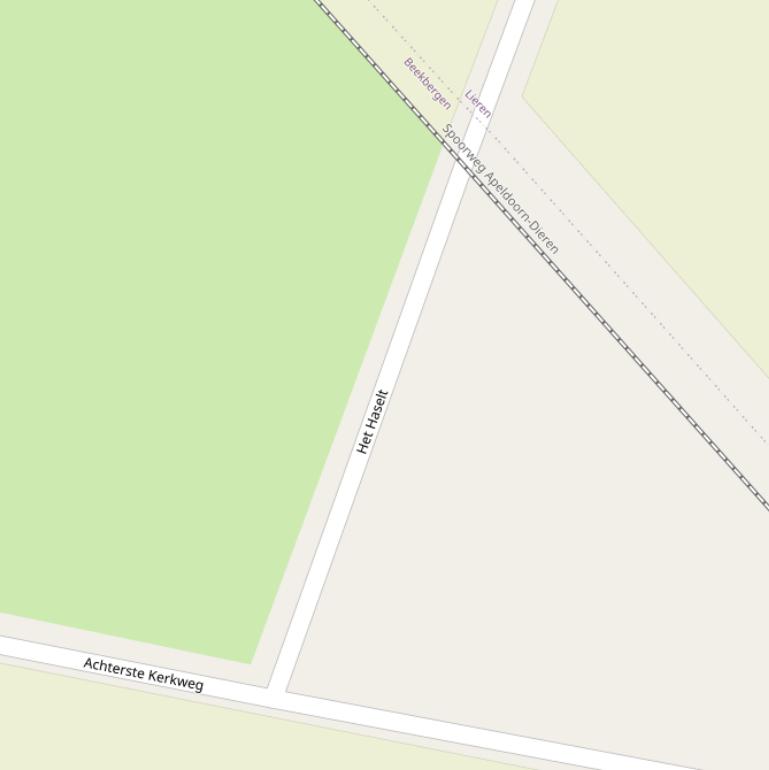 Kaart van  Het Haselt.