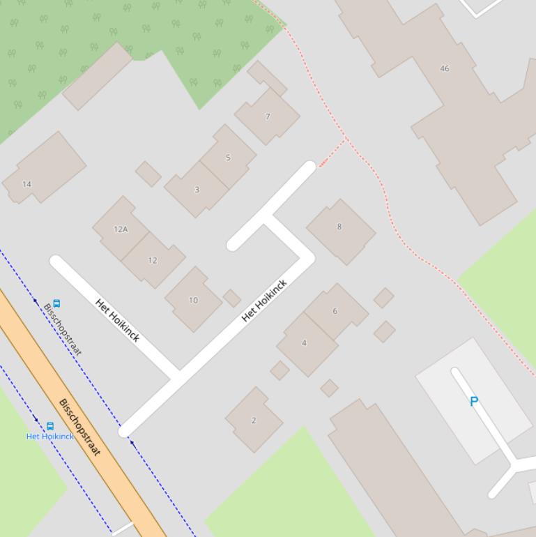 Kaart van  Het Hoikinck.