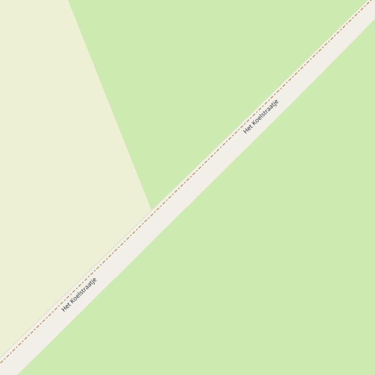 Kaart van  Het Koelstraatje.