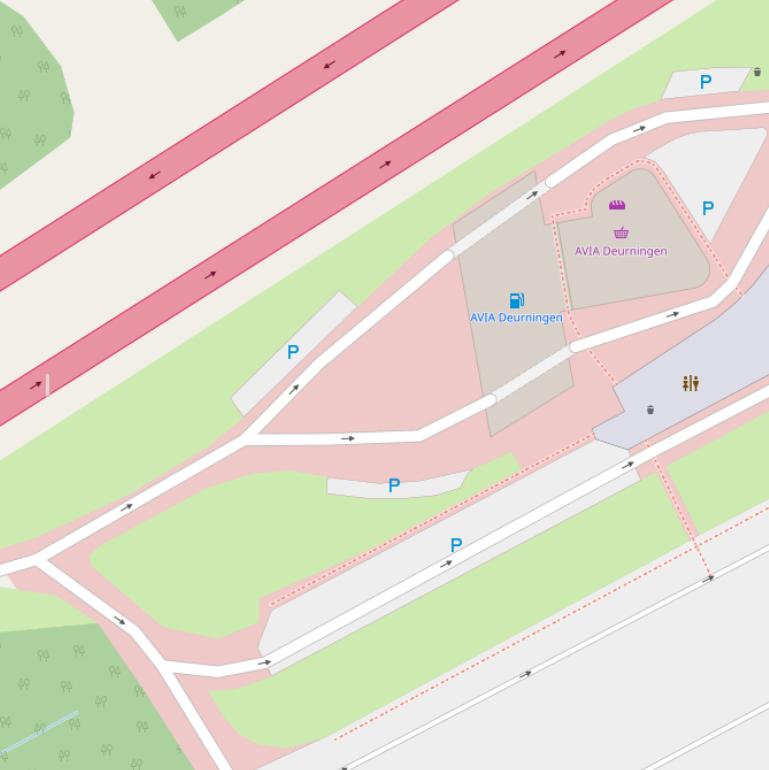 Kaart van  het Lonnekermeer.