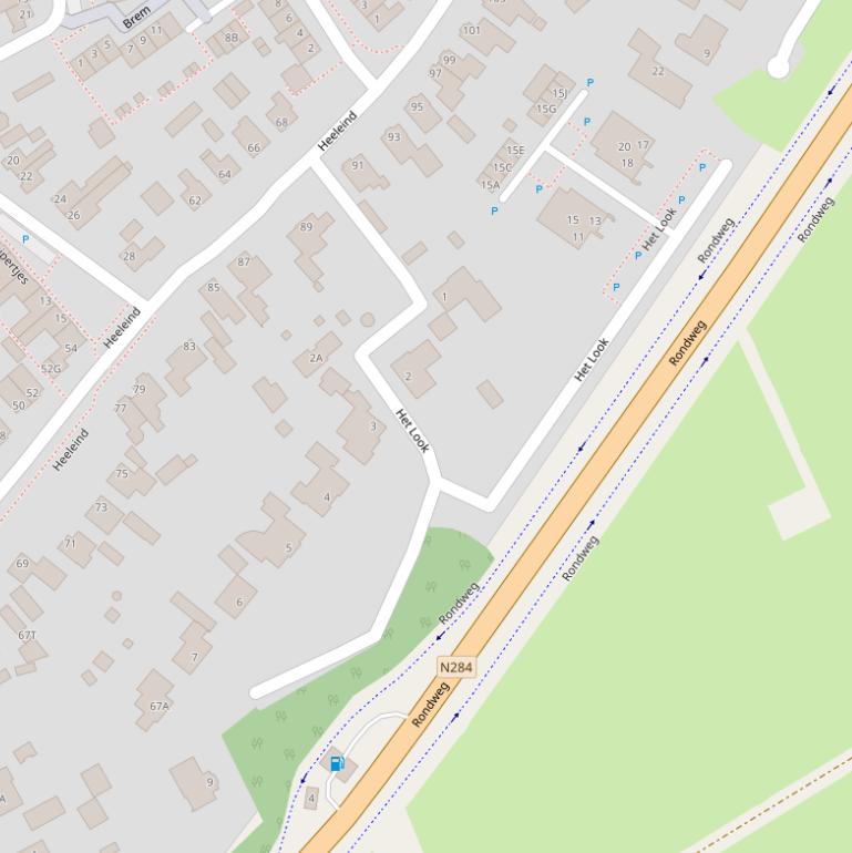 Kaart van  Het Look.