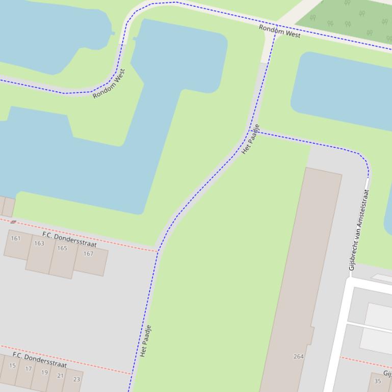 Kaart van  Het Paadje.