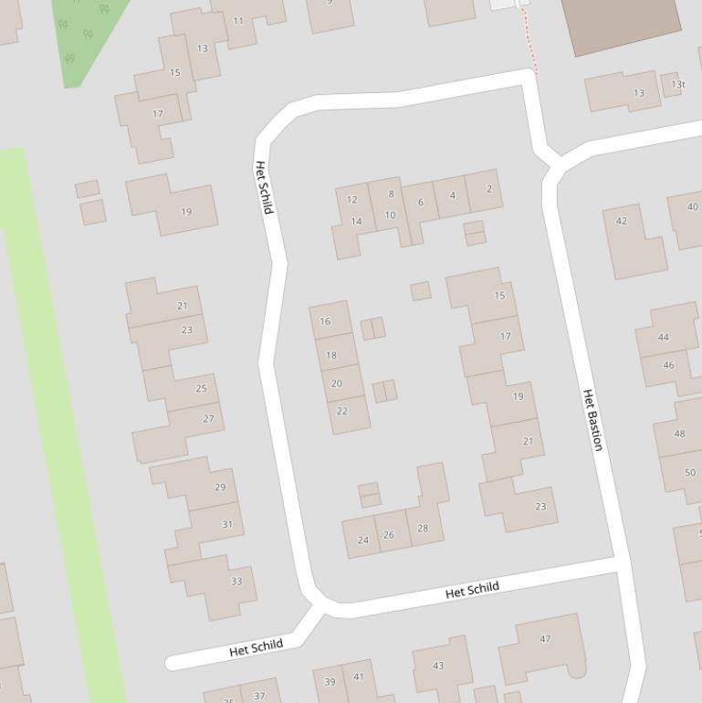 Kaart van  Het Schild.