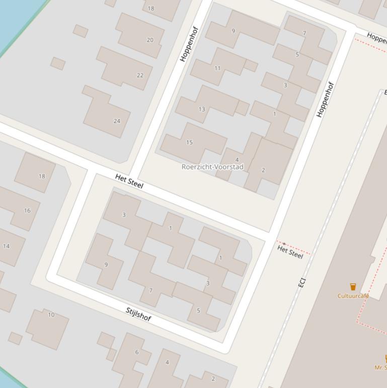 Kaart van  Het Steel.