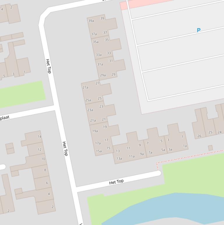 Kaart van  Het Top.